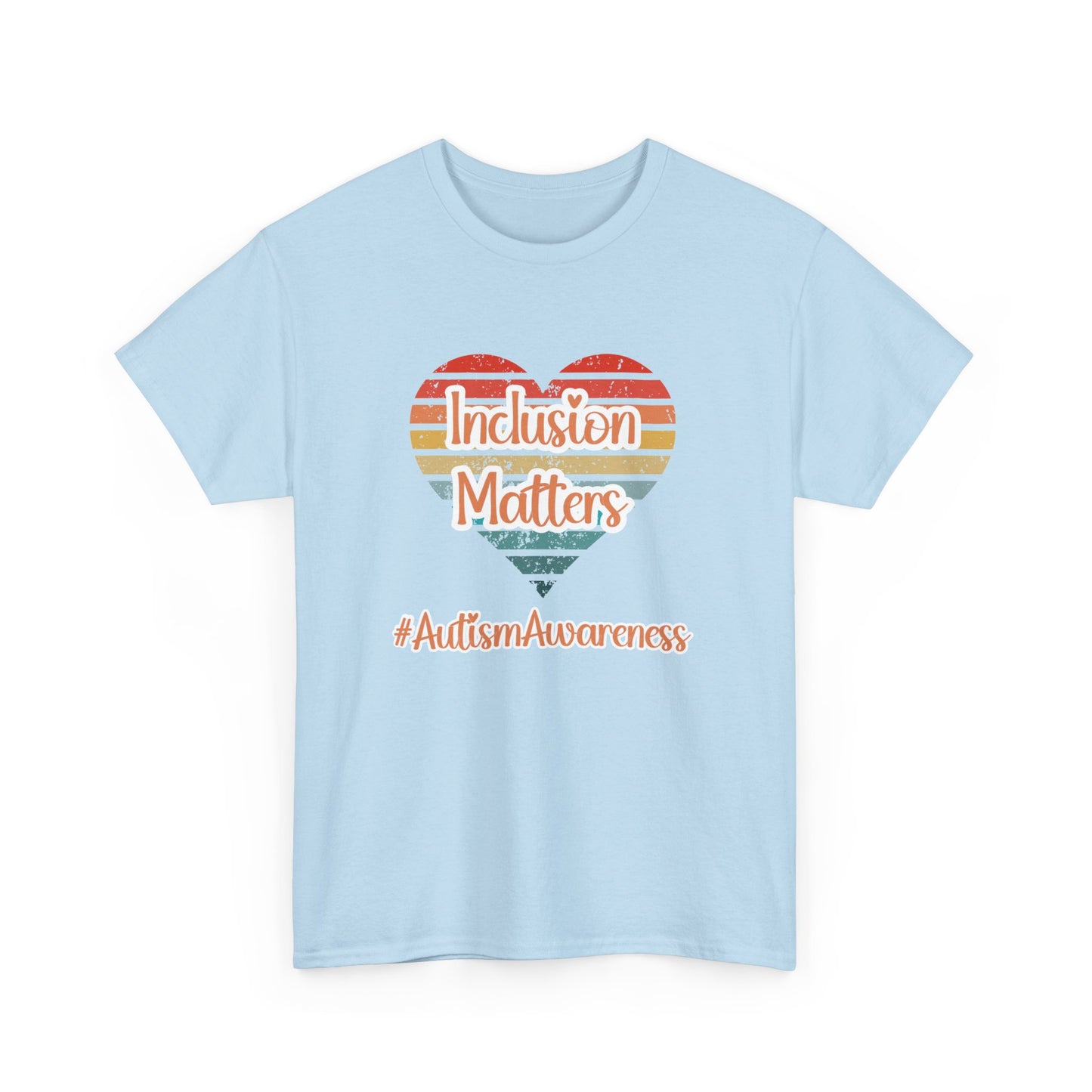 "Inclusion Matters" Unisex Heavy Cotton Tee