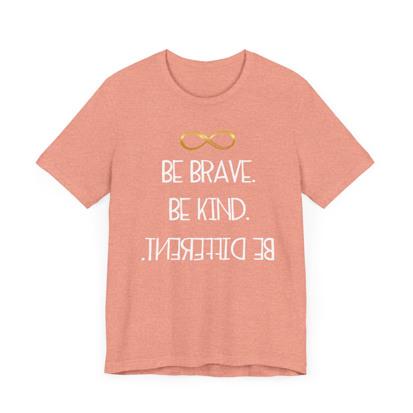 Positivity and inclusivity Unisex Jersey Tee Spring Colors