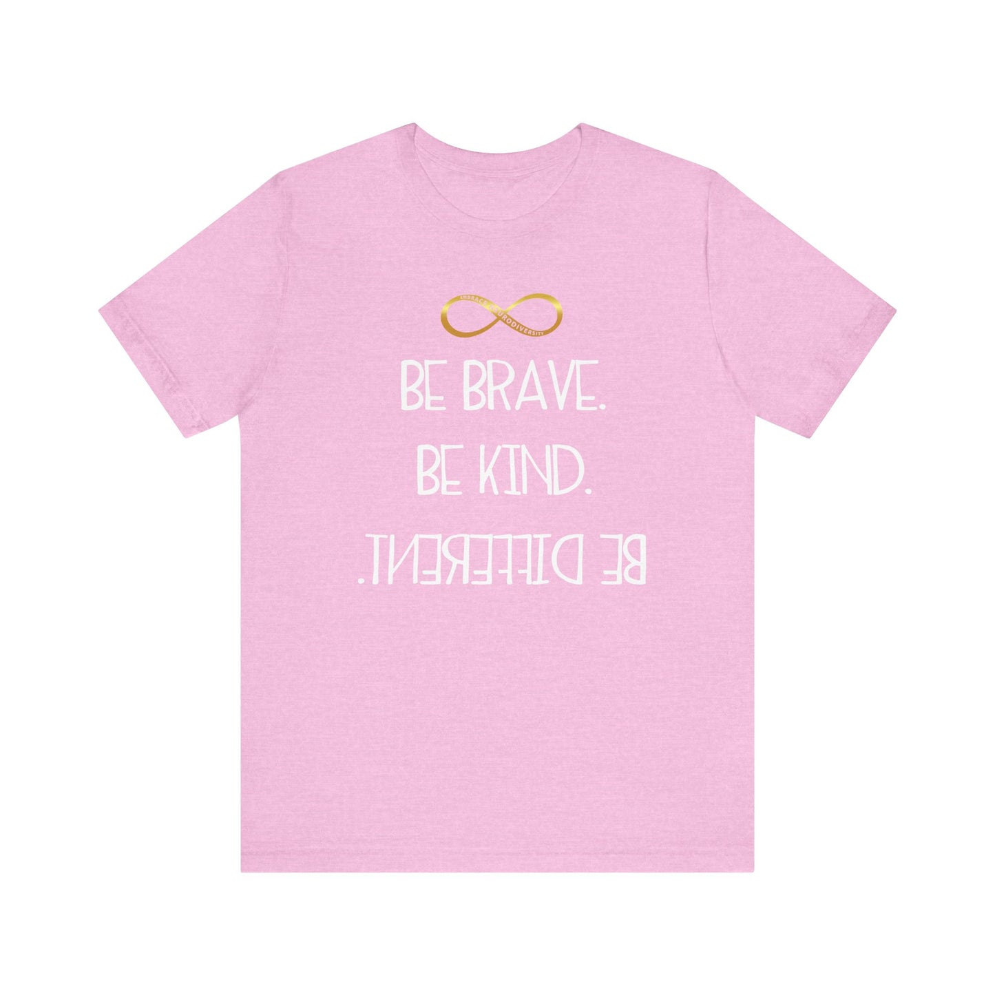 Positivity and inclusivity Unisex Jersey Tee Spring Colors