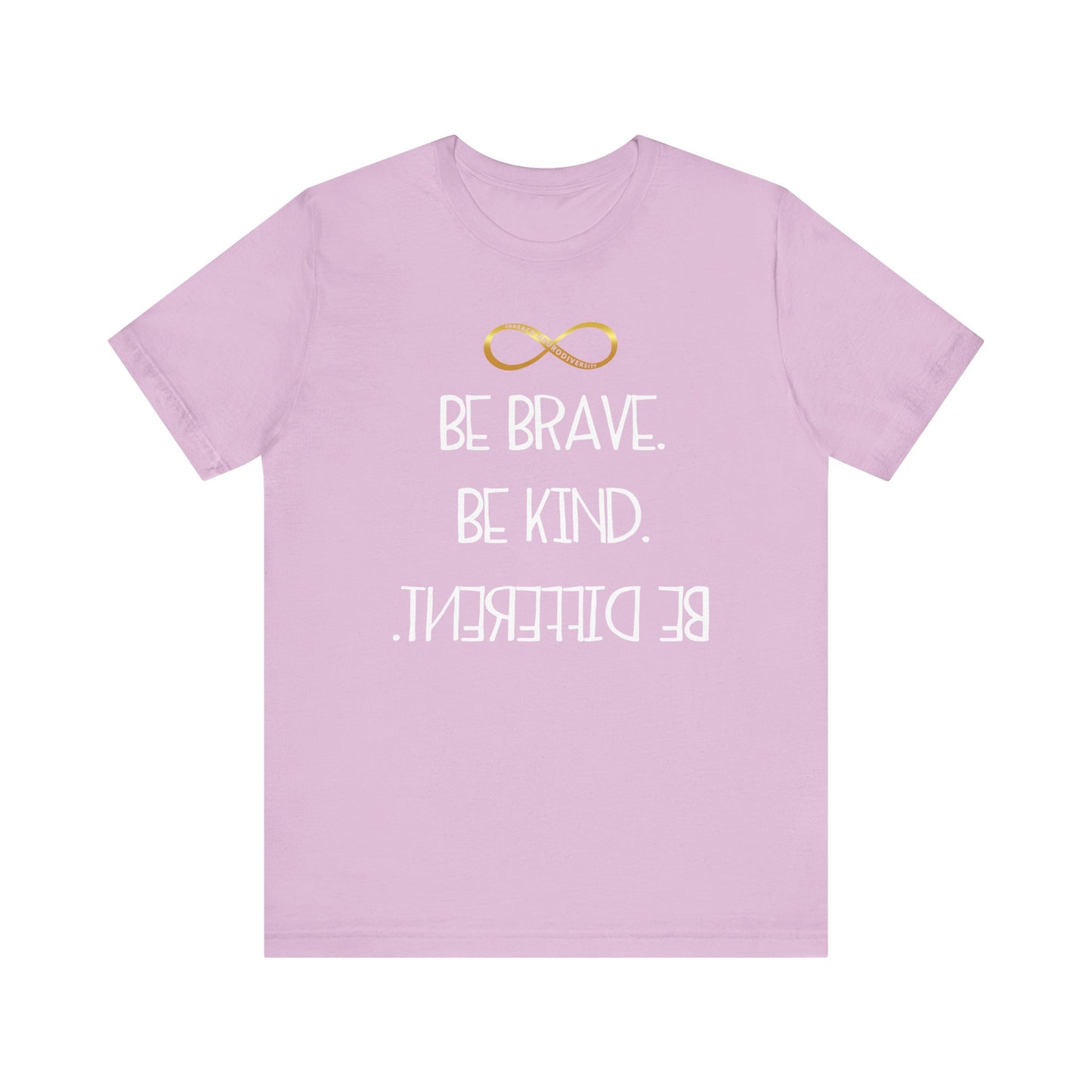 Positivity and inclusivity Unisex Jersey Tee Spring Colors