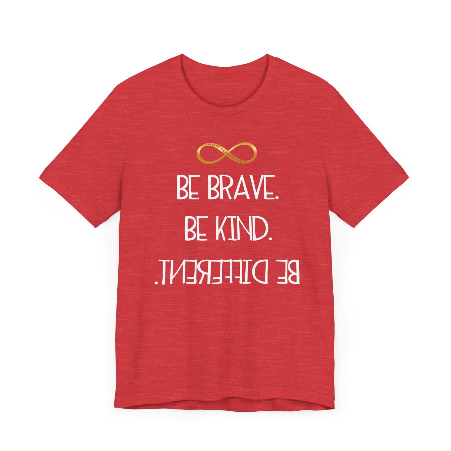 Positivity and inclusivity Unisex Jersey Tee Spring Colors