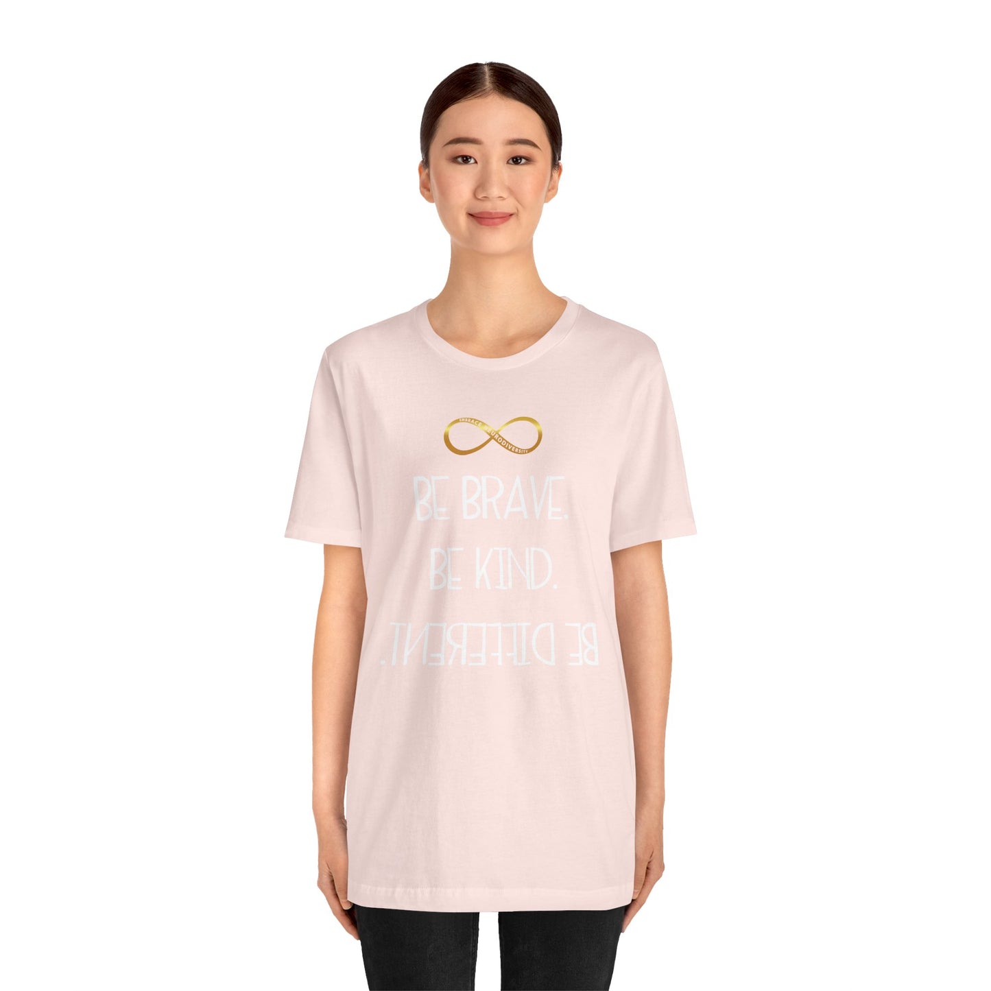 Positivity and inclusivity Unisex Jersey Tee Spring Colors