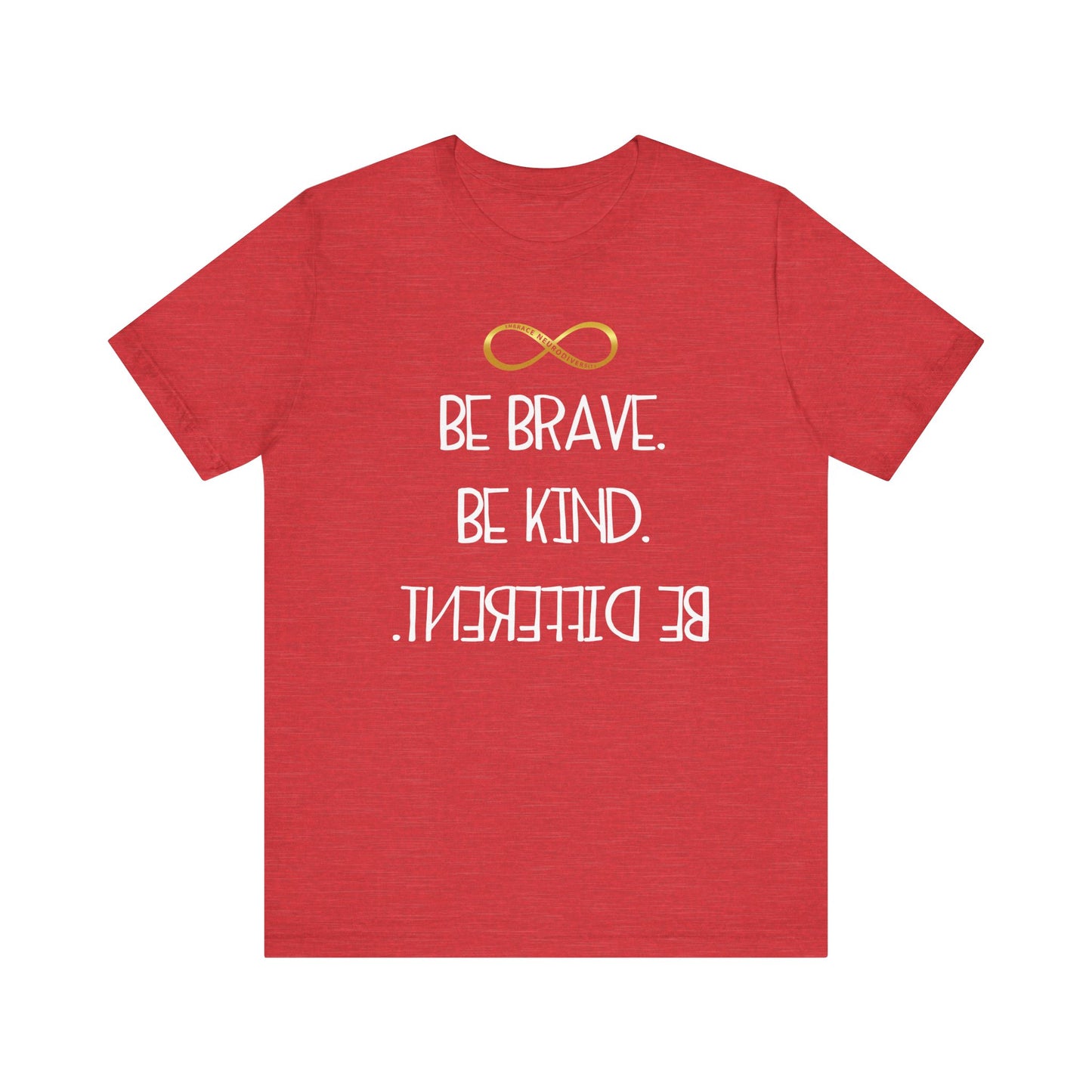 Positivity and inclusivity Unisex Jersey Tee Spring Colors
