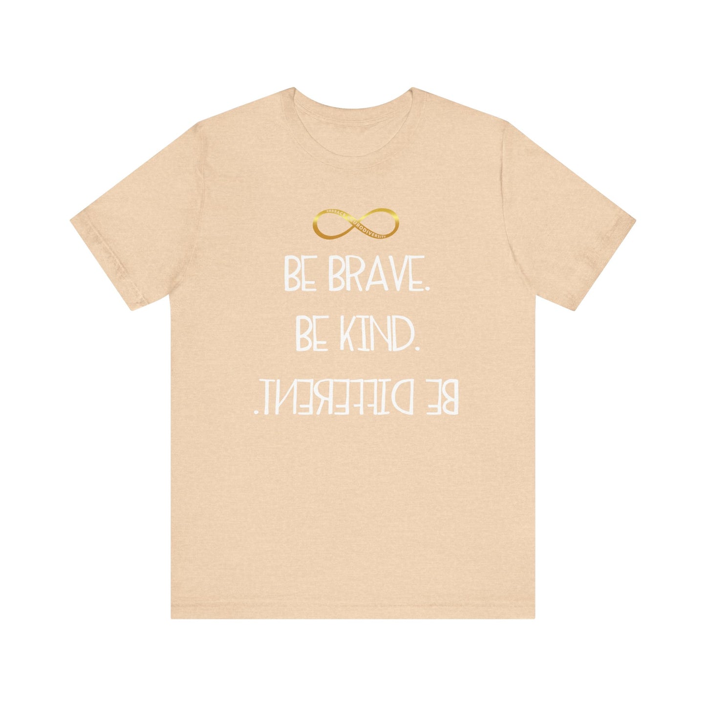 Positivity and inclusivity Unisex Jersey Tee Spring Colors
