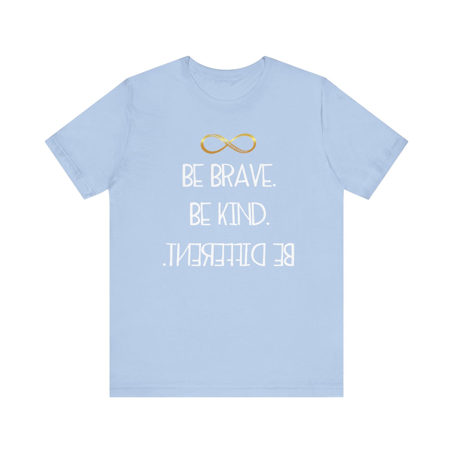 Positivity and inclusivity Unisex Jersey Tee Spring Colors