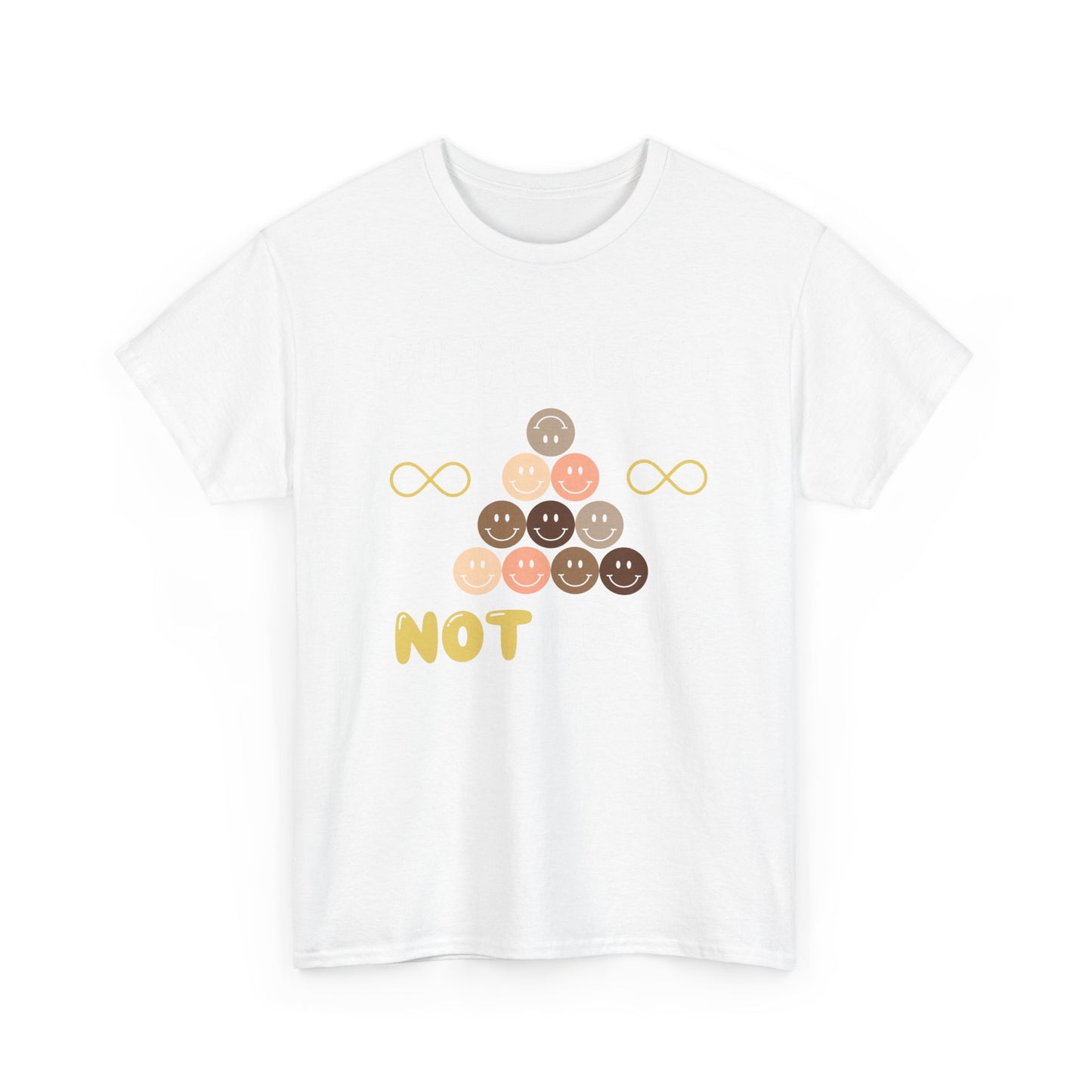 Different NOT Less (no hashtag) Unisex Heavy Cotton Tee