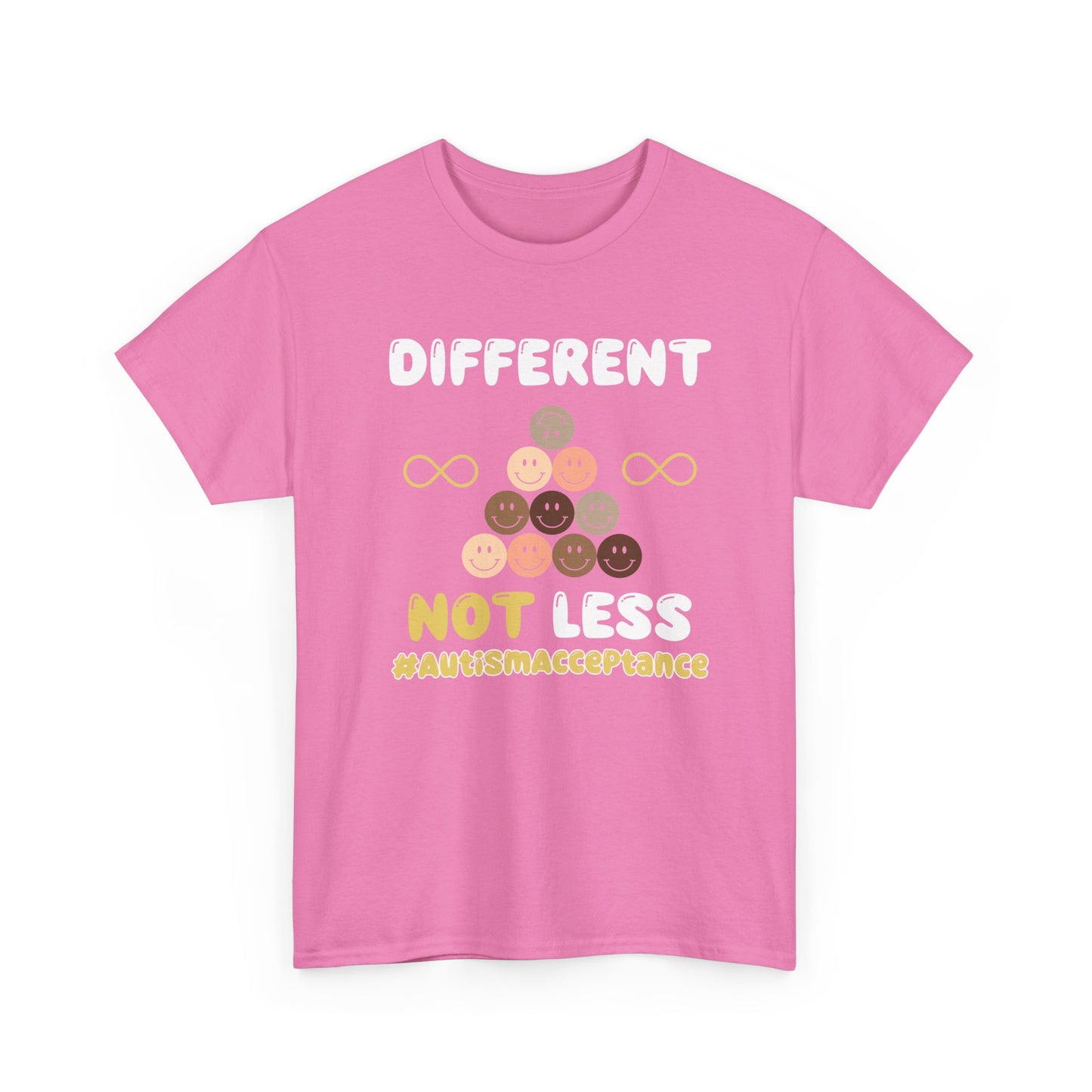 Different NOT Less (hashtag) Unisex Heavy Cotton Tee