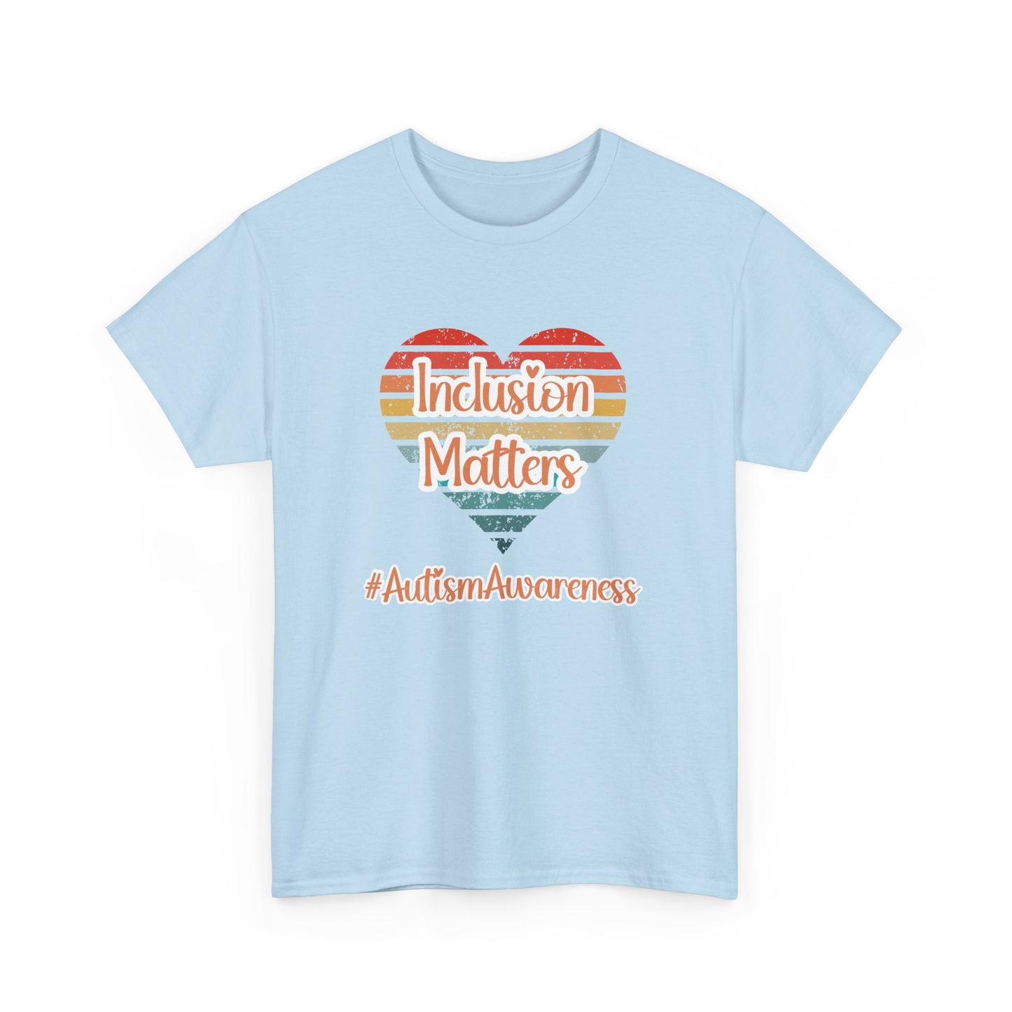 "Inclusion Matters" Unisex Heavy Cotton Tee