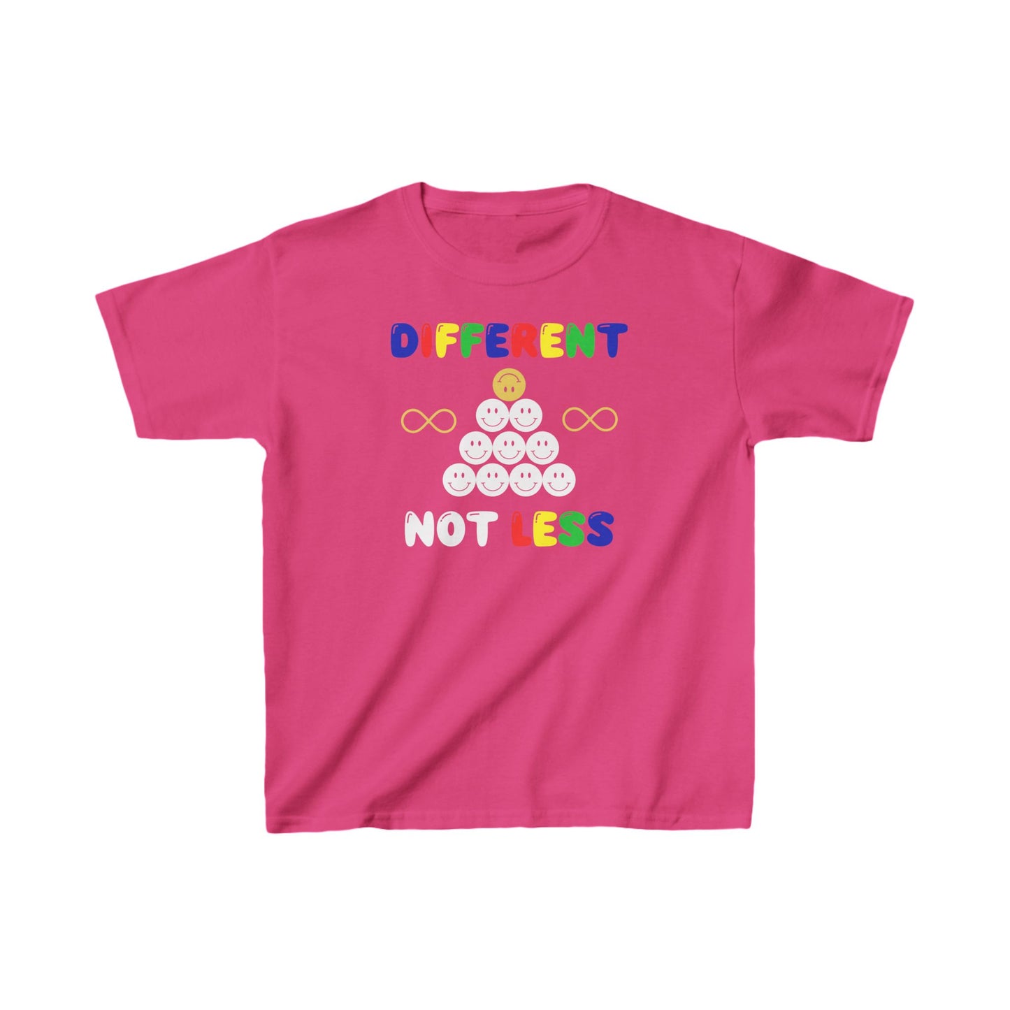 Different NOT Less Kids Heavy Cotton™ Tee