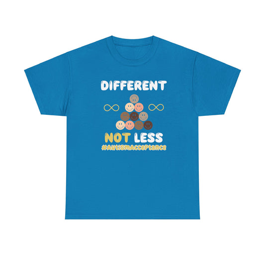 Different NOT Less (hashtag) Unisex Heavy Cotton Tee