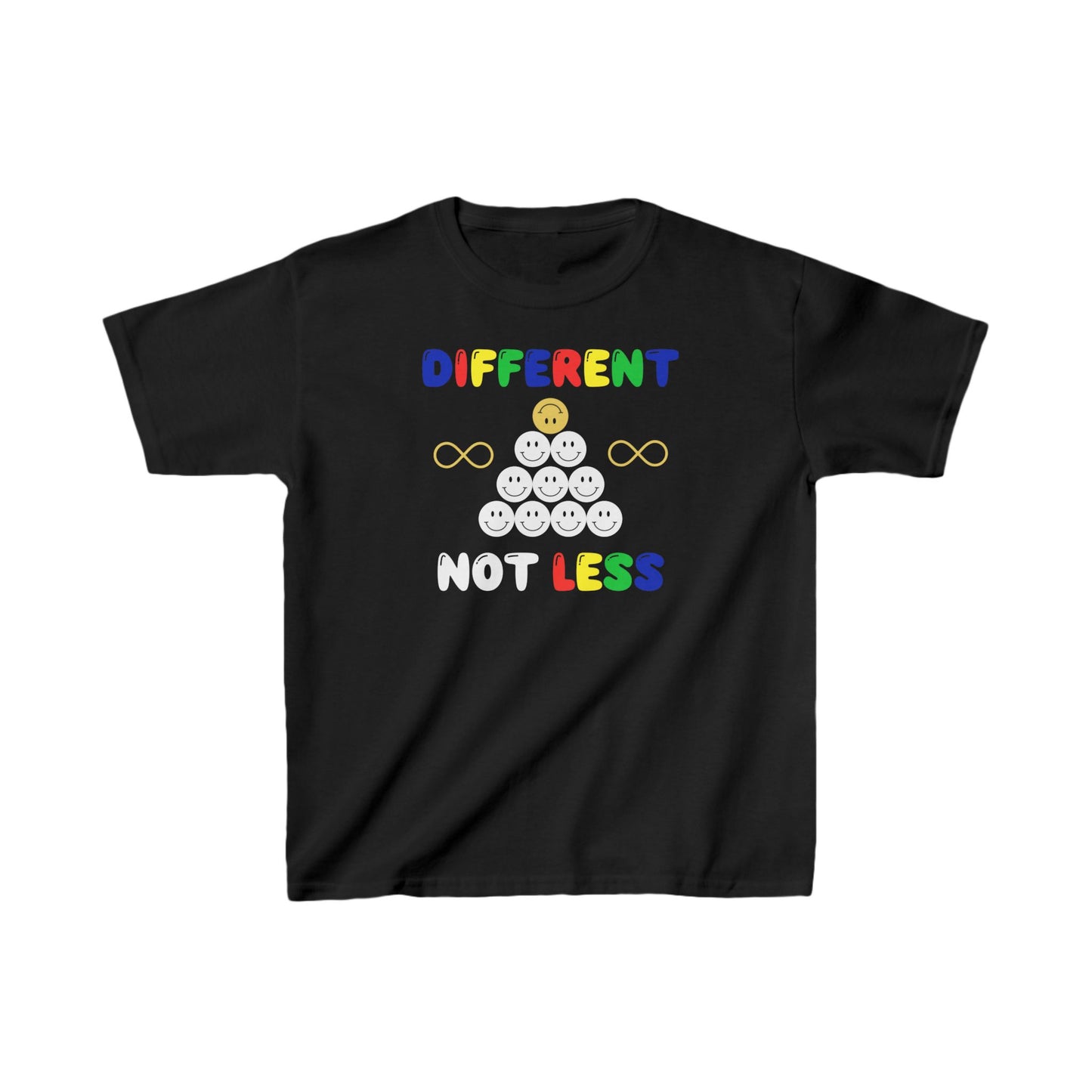 Different NOT Less Kids Heavy Cotton™ Tee