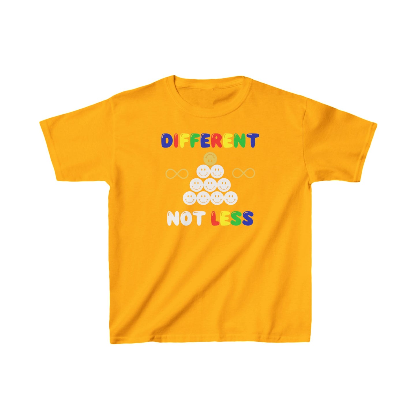 Different NOT Less Kids Heavy Cotton™ Tee