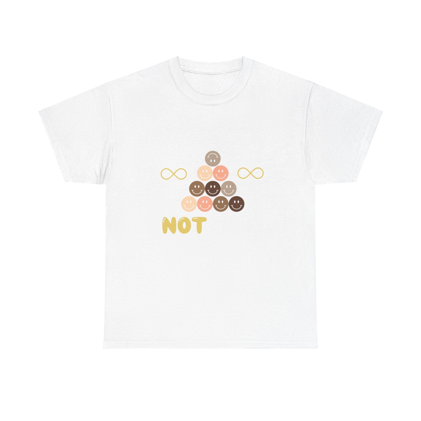 Different NOT Less (no hashtag) Unisex Heavy Cotton Tee