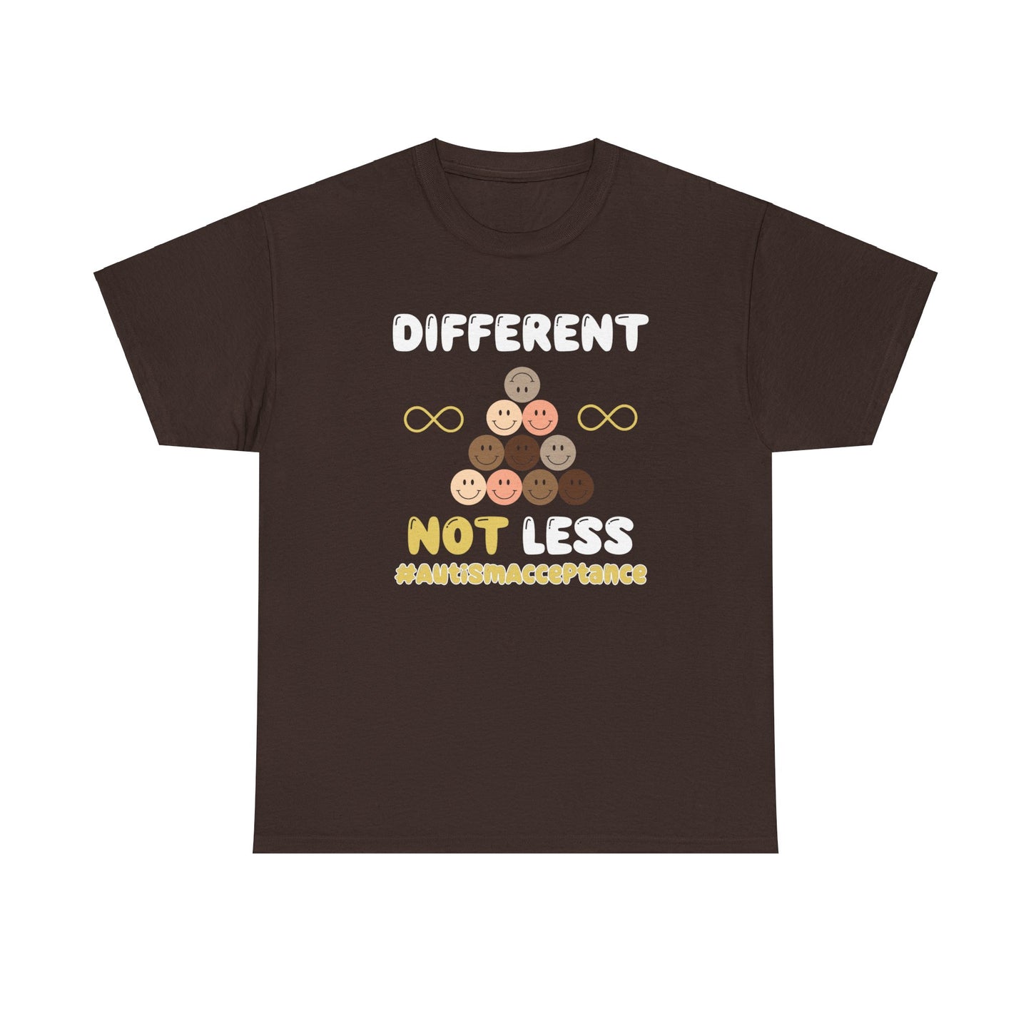 Different NOT Less (hashtag) Unisex Heavy Cotton Tee