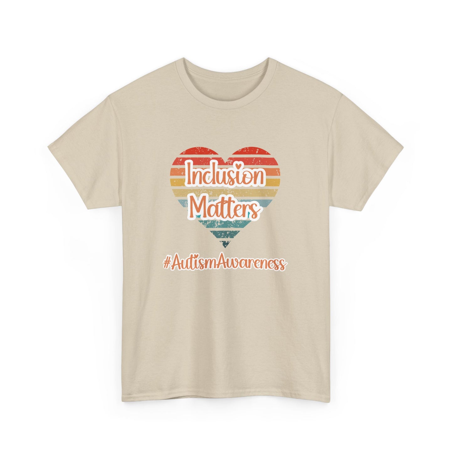 "Inclusion Matters" Unisex Heavy Cotton Tee