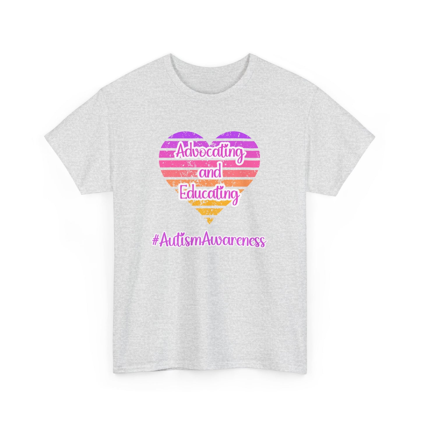 "Advocating and Educating" Unisex Heavy Cotton Tee