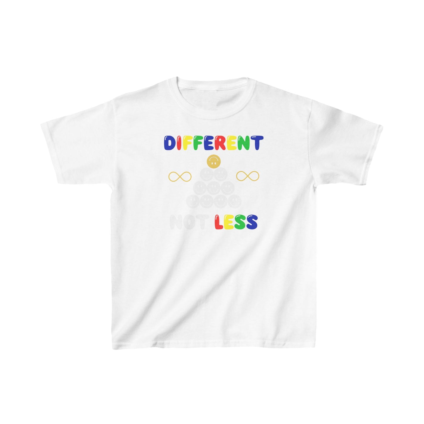 Different NOT Less Kids Heavy Cotton™ Tee