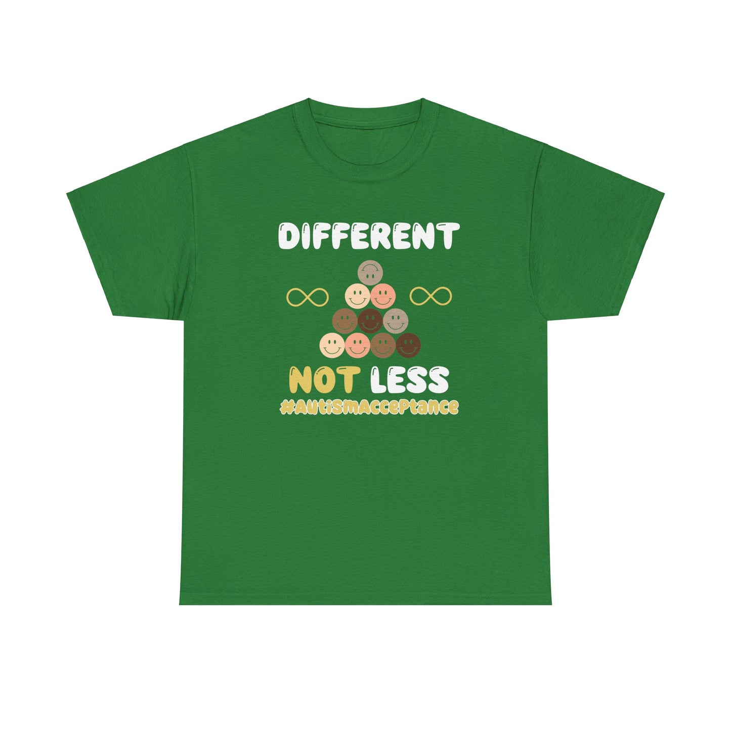 Different NOT Less (hashtag) Unisex Heavy Cotton Tee