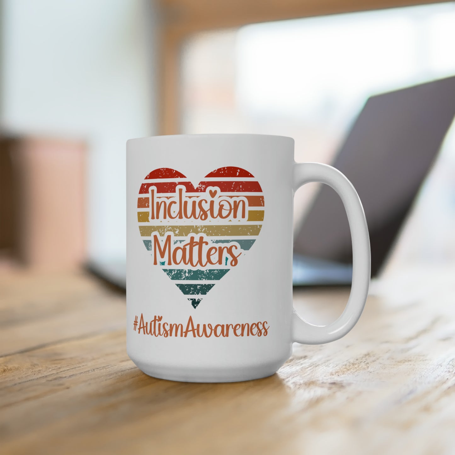 Inclusion Matters Ceramic Mug 15oz