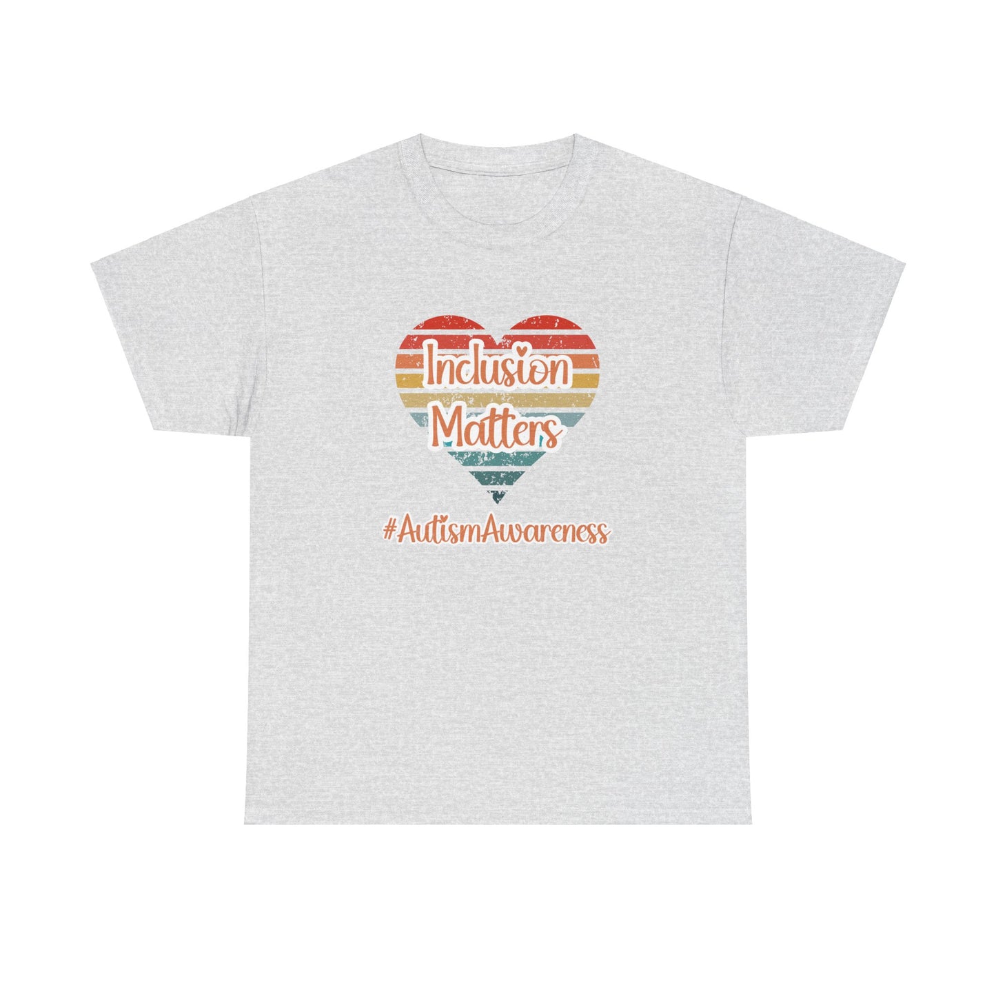 "Inclusion Matters" Unisex Heavy Cotton Tee