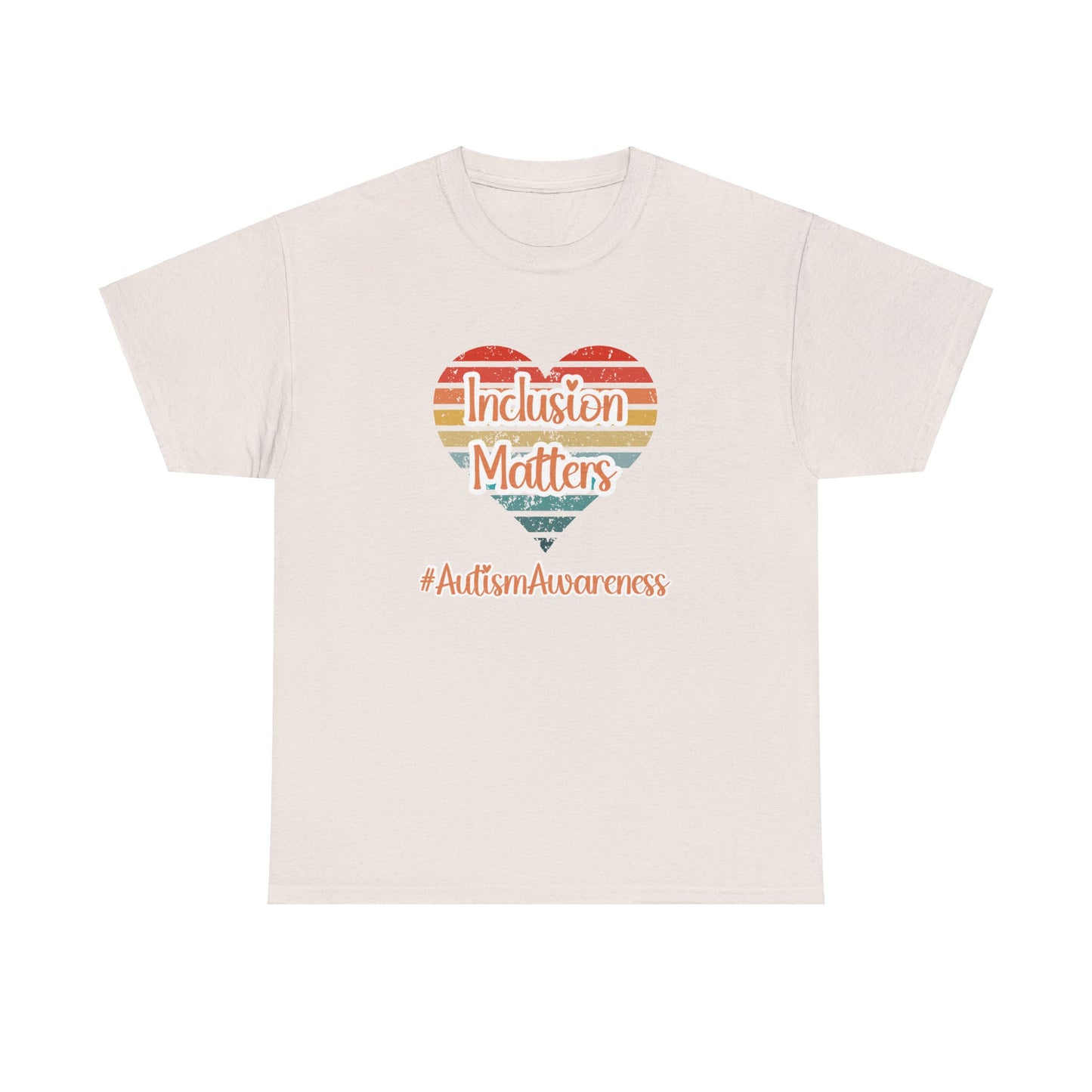 "Inclusion Matters" Unisex Heavy Cotton Tee