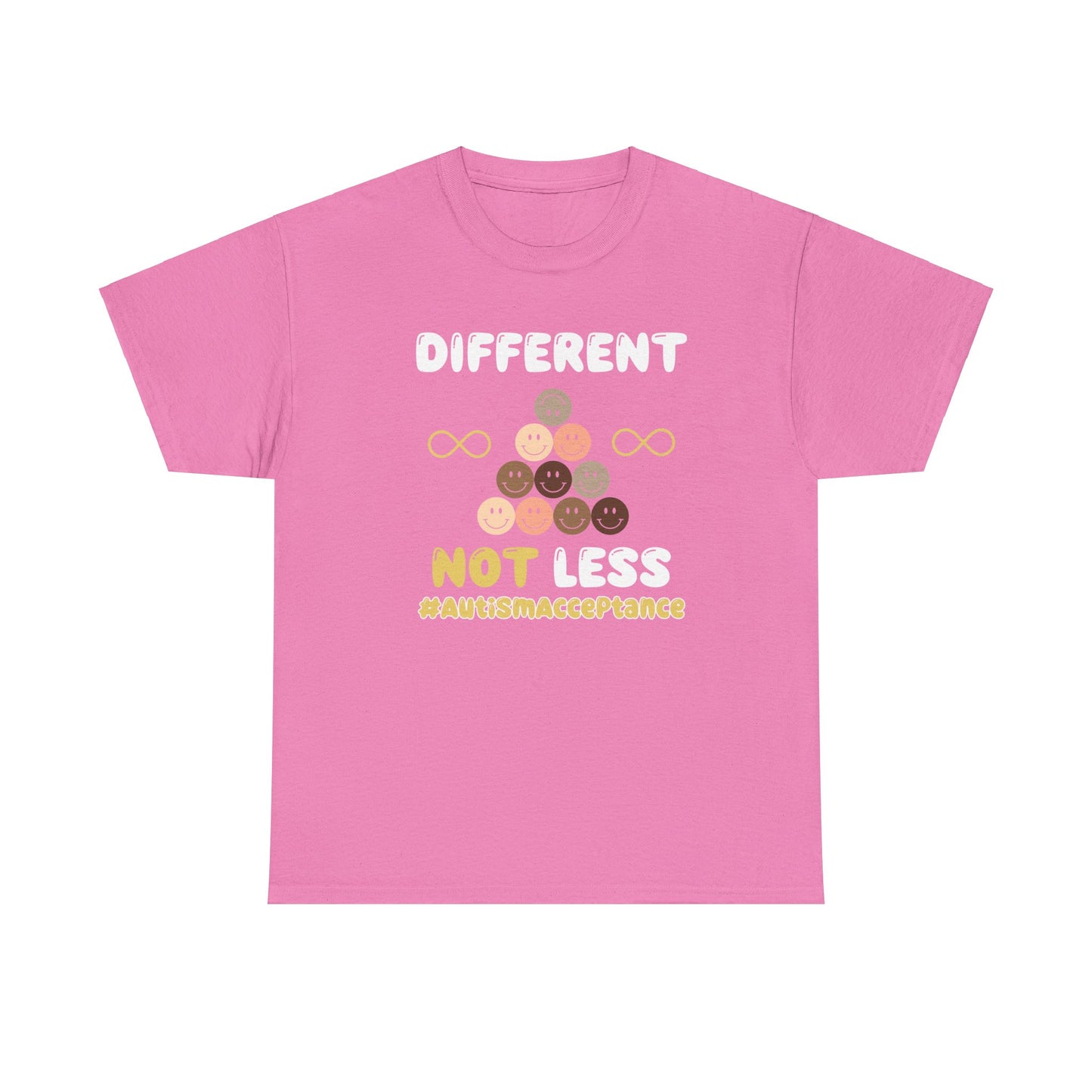 Different NOT Less (hashtag) Unisex Heavy Cotton Tee