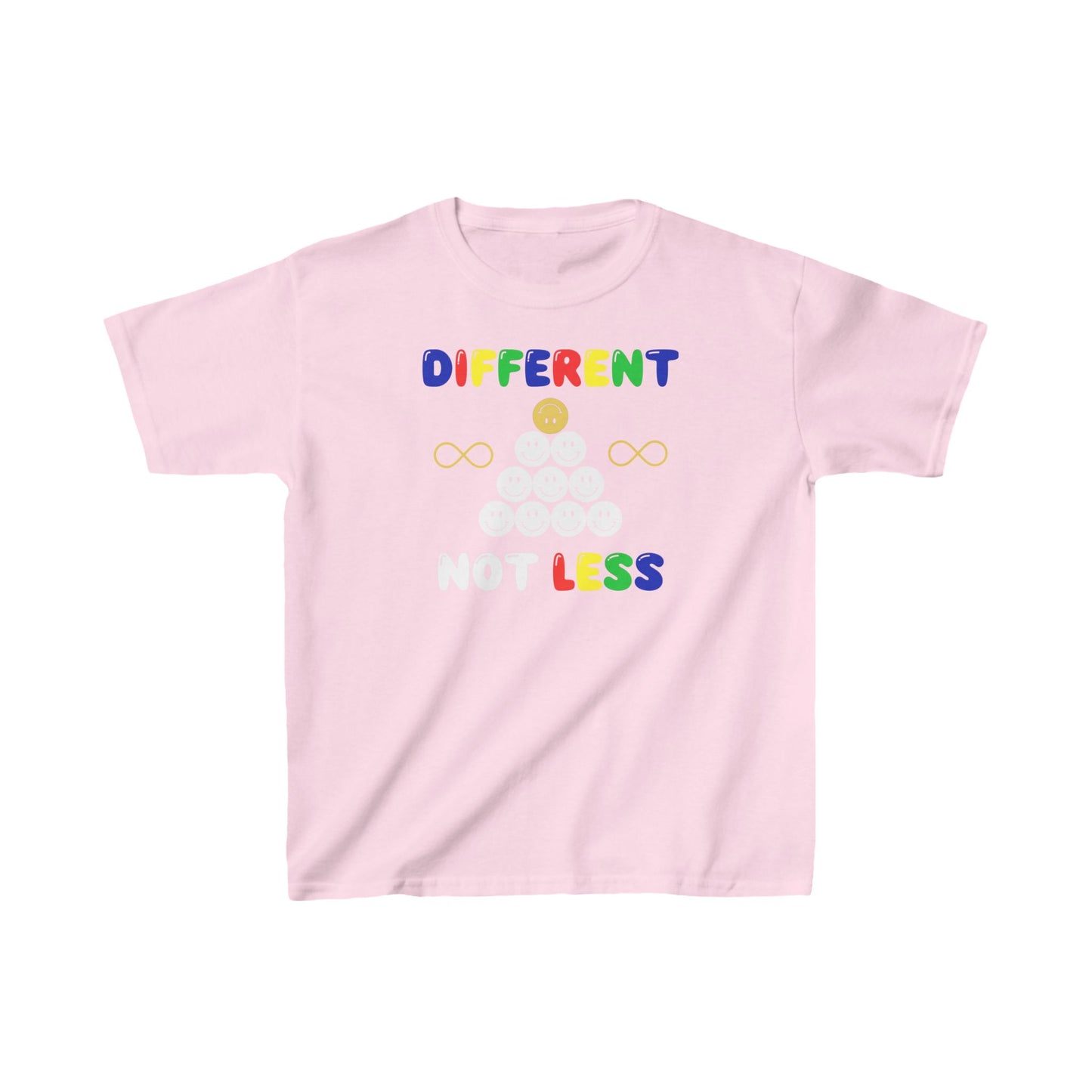 Different NOT Less Kids Heavy Cotton™ Tee