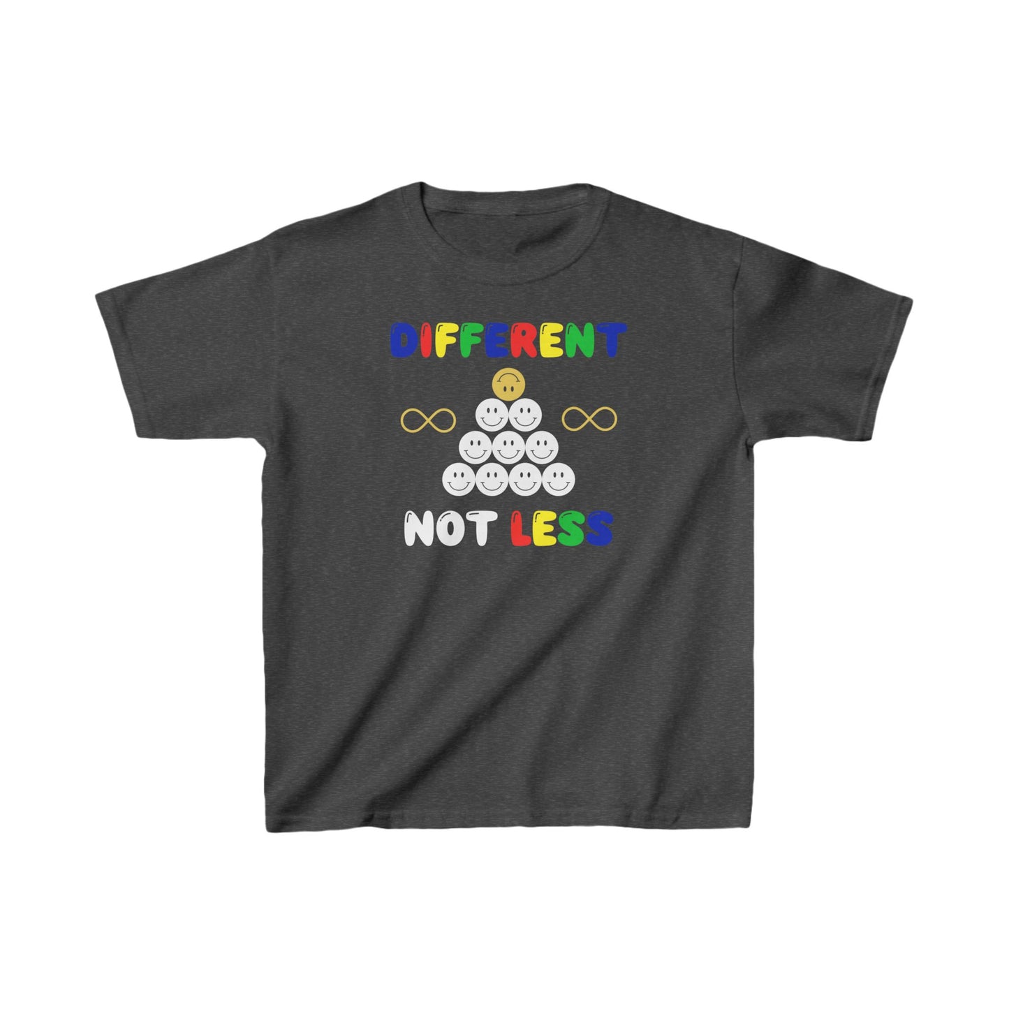 Different NOT Less Kids Heavy Cotton™ Tee